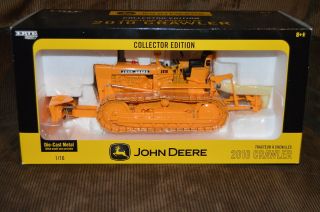 John Deere 2010 Crawler With Blade & Ripper Collector Edition By Ertl 1 16 Scale