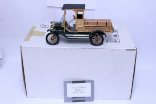 Franklin 1913 Ford Model T Pickup Truck W/ Box And Paperwork