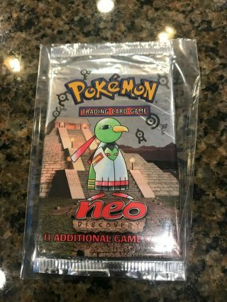 Pokemon Neo Discovery 1st Edition Booster Pack