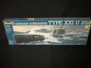 Revell German Submarine Xxi U 2518 1/144 Kit