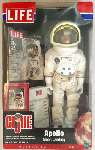 Gi Joe Time Life Apollo Moon Landing R.  Murray Astronaut 12” 1/6th Never Opened