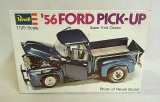 Look Seldom Seen 1974 Revell Custom `56 Ford Pickup Truck 1/25 Model Kit