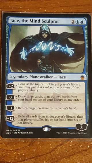 1x - Jace,  The Mind Sculptor - Masters 25 - Nm