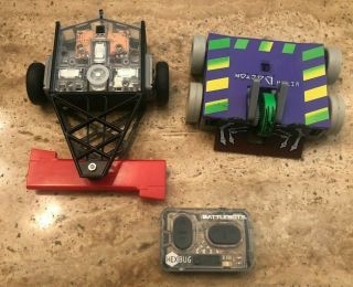 Hexbug Battlebots Rivals Witch Doctor And Tombstone Robot Rc Remote - Read