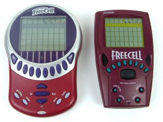 Radica Large Screen Cell & Radica Cell Electronic Games &