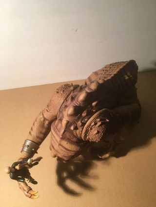 Star Wars Rancor And Luke Skywalker Power Of The Force Playset Kenner 1998