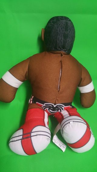 WWE WWF Brawlin ' Buddies Talking Plush Kofi Kingston Action Figure Mattel 3