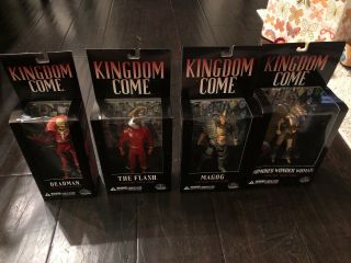 DC Direct Kingdom Come Wave 3 Alex Ross Set of 4 Figures Armored Wonder Women 5