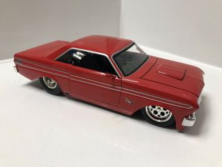 Jada 1:24 Bigtime Muscle Red 1964 Ford Falcon Extremely Rare