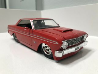 JADA 1:24 BigTime Muscle RED 1964 FORD FALCON Extremely Rare 5