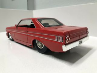 JADA 1:24 BigTime Muscle RED 1964 FORD FALCON Extremely Rare 6