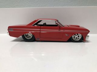JADA 1:24 BigTime Muscle RED 1964 FORD FALCON Extremely Rare 8