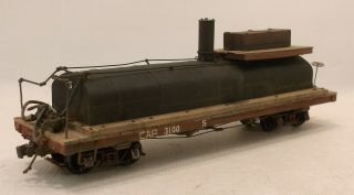On3 Ready To Run West Side Lumber Co.  Oil Tank Car 5 Painted & Weathered