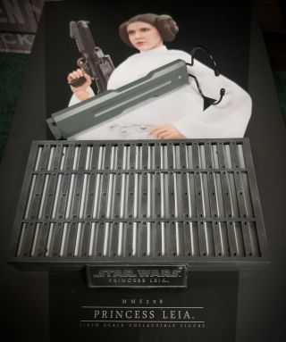 1/6 Hot Toys Star Wars Princess Leia Mms298 Nameplate Display Stand