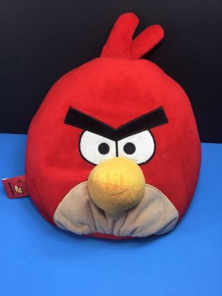 14 " Jumbo Angry Birds Red Big Brother Terence Plush Beanbag Pillow Stuffed Toy
