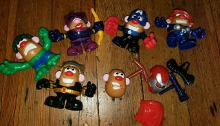 Mr Potato Head Marvel Mixable Mashable Heroes Hero Thor Hulk Capt America 2