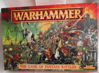 Warhammer The Game Of Fantasy Battles Games Workshop 1996 Edition 0110 Incomplet
