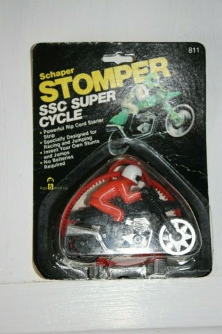 Vintage Schaper Stomper Ssc Cycle 1981 Black / Red