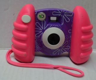 Discovery Kids 0.  3 Megapixel Digital Camera Pink & Purple Floral Video