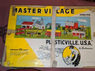 Plasticville 5900 - 998 Master Set Complete/boxed