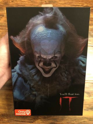 Gamestop Exclusive Neca It Pennywise The Clown Figure