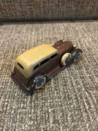 Vintage Tootsietoy Graham Sedan Brown Diecast Toy Car 2