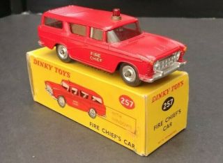 Dinky Toys Nash Rambler Canadian Fire Chief 