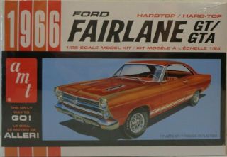 Amt 1/25 1966 Ford Fairlane Gt Amt1091