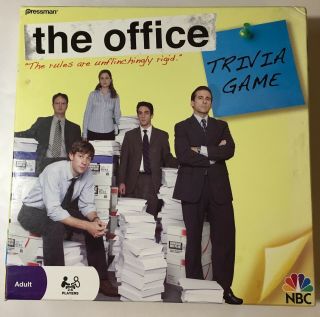 The Office Tv Show Trivia Game Michael Scott Dunder Mifflin Support The Rabid