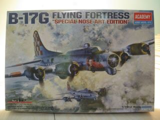 Academy 1/72 B - 17g Flying Fortress " Special Nose Art Edition " 12414