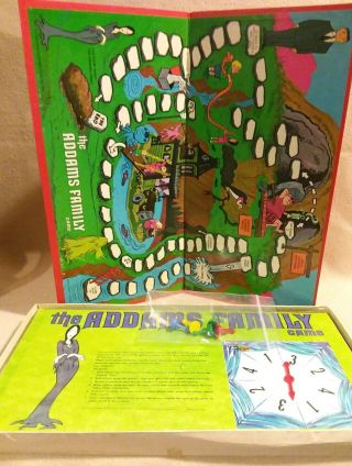 The Addams Family Board Game by Milton Bradley Toys 1974 3