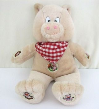 This Little Pig Went To Market Talks Pink Stuffed Animal 16 Inches 1998