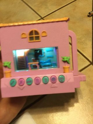 Pixel Chix Pink Pool House Digital Dollhouse Interactive Mattel Virtual Friend