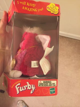 FURBY Special Limited Edition Valentine’s Day “I Love You” In It’s Box 2