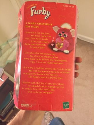 FURBY Special Limited Edition Valentine’s Day “I Love You” In It’s Box 4