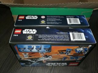 2 LEGO Star Wars 7913 & 7914 Clone Trooper & Mandalarorian Battle Packs 4