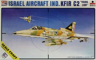 Esci 1:48 Israel Aircraft Ind.  Kfir C2 Young Lion Plastic Model Kit Sc - 4007u2