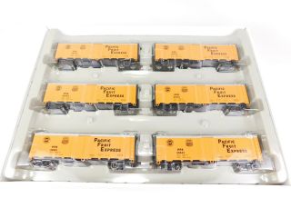 Ho Scale Athearn 71364 Set Of 6 Up Sp Pfe Pacific Fruit Express 40 