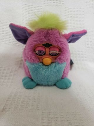 Tiger 1999 70 - 940 Furby Babies Purple And Blue Pink Ears Not