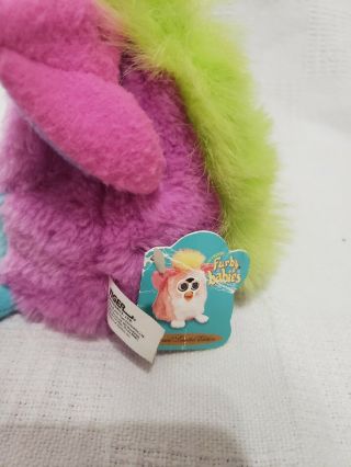 Tiger 1999 70 - 940 Furby Babies Purple And Blue Pink Ears Not 4