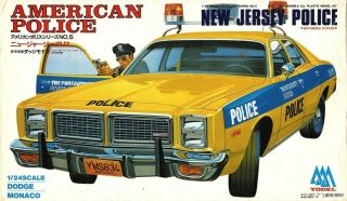 1/24 Yodel Ypm - 5; Dodge Monaco American Police - Jersey