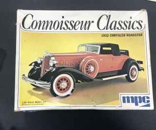 Open Mpc 1932 Chrysler Roadster Connoisseur Classics Model Car Kit