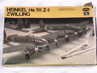 Testors Italeri 867 Heinkel He 111 Z - 1 Zwilling 1:72 Scale Model Kit