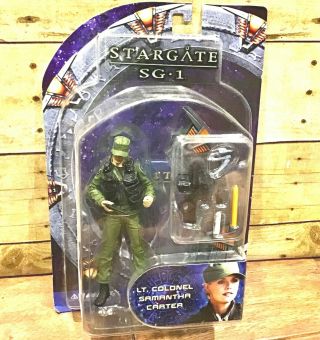 Stargate Sg - 1 Lt Colonel Samantha Carter Rare Tv Figure