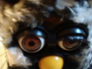 1999 baby furby black and white 2