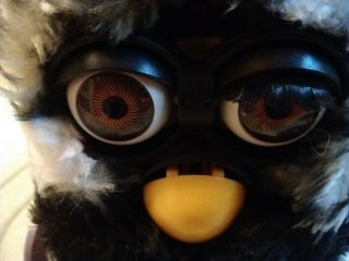 1999 baby furby black and white 3