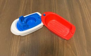 Vintage 1993 Little Tikes Toddle Tots Chunky Boats Tug Boat