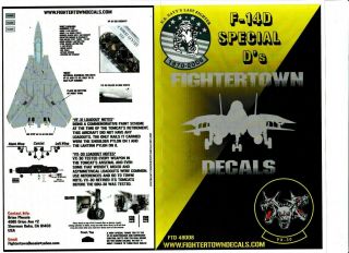 Fightertown 1/48 F - 14d Special D 