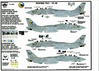 Fightertown 1/48 F - 14D Special D ' s: VX - 30,  VF - 31 Tomcat Sunset 48008, 4