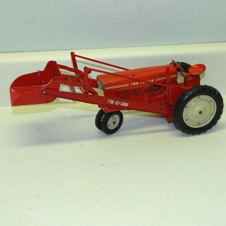 Vintage Tru Scale 890 Tractor With Front Loader,  Bucket,  Farm Toy,  Parts Piece